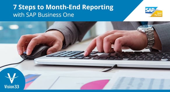 Month-end reporting with SAP Business One
