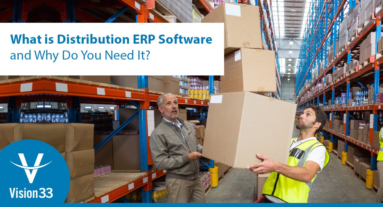 distribution ERP software for inventory fulfillment