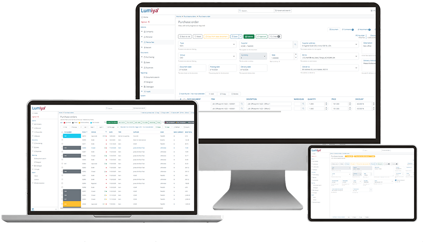 Automating the purchasing process with Lumiya Purchasing