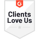 Clients Love Us G2 Badge