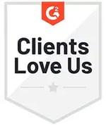 G2 Badge - Clients Love Us