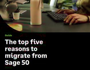 Top 5 Reasons to Migrate From Sage 50 cover