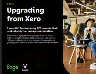Upgrading From XERO to Sage Intacct cover